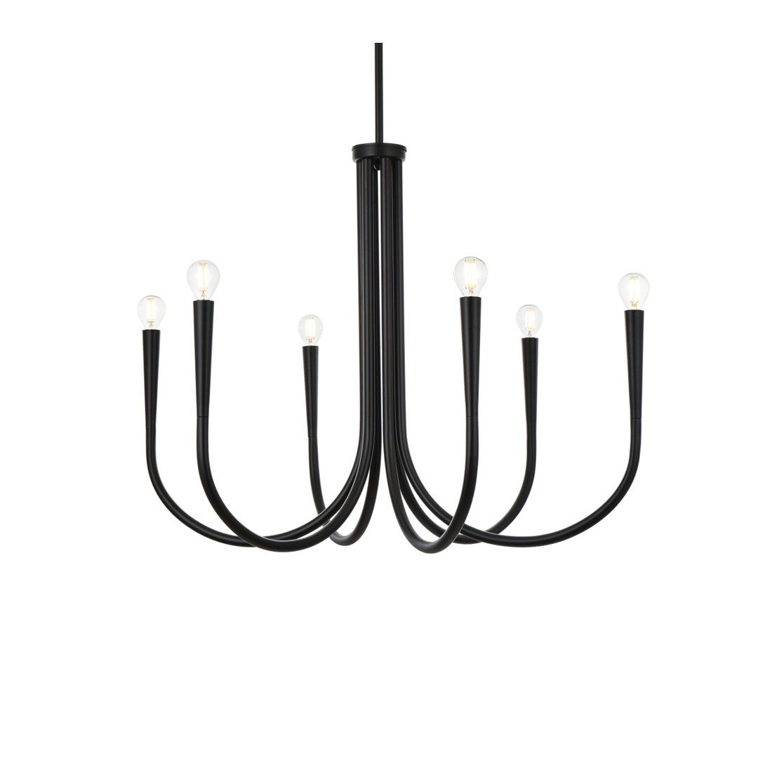 Catalena 6 - Light Dimmable Classic/Traditional Chandelier